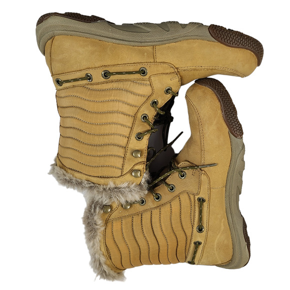 SPERRY WOMEN'S WINTER HARBOR BOOT Brown 6.5 Lace Up Ankle Winter - Picture 3 of 7